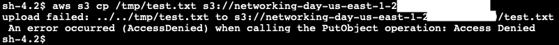 S3 Copy Failure
